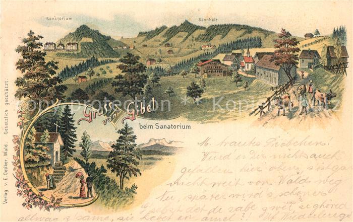 Gibel Innertkirchen Sanatorium Bannholz Kapelle