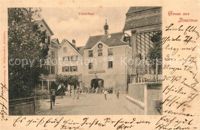 Altstaetten SG Unterthor