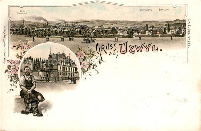 Uzwil Kirche Niederuzwyl Hoher Kasten Saentiskette