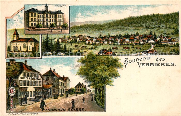 Verrieres Les Eglise College Hotel Federal