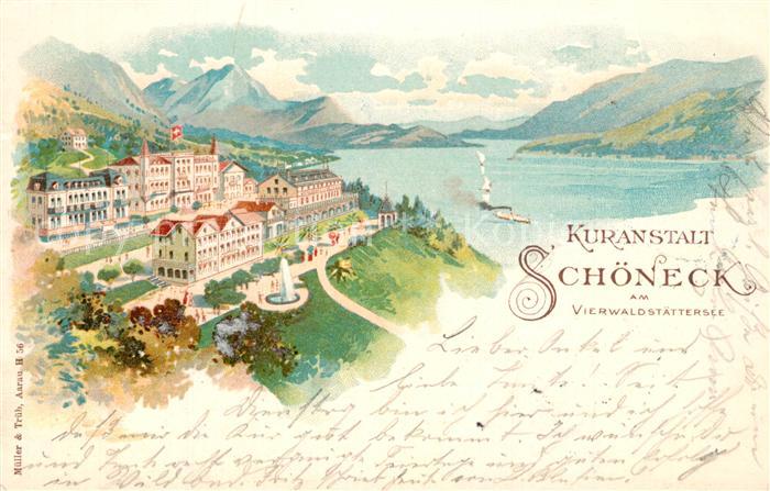 Vierwaldstaettersee SZ Kuranstalt Schoeneck