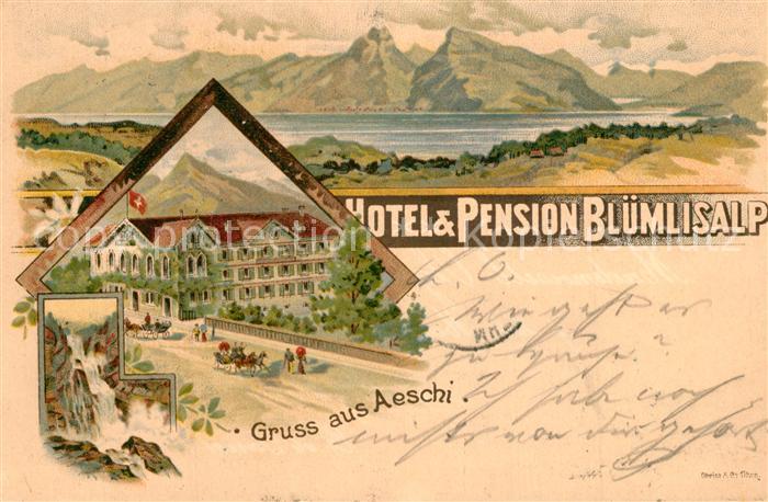 Aeschi BE Hotel Pension Bluemlisalp