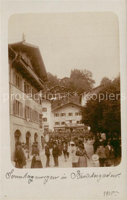 Berchtesgaden Sonntagmorgen