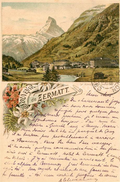 Zermatt VS Panorama mit Matterhorn