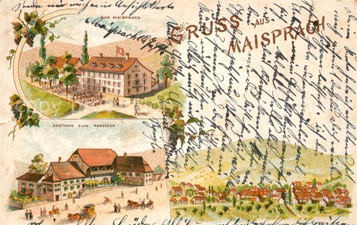 Maisprach Bad Maisprach Gasthaus zum Rebstock