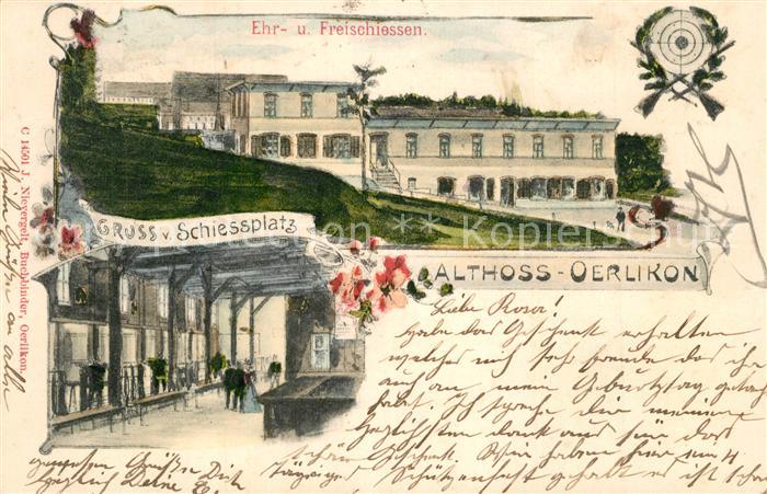 Oerlikon ZH Ehr und Freischiessen Schiessplatz