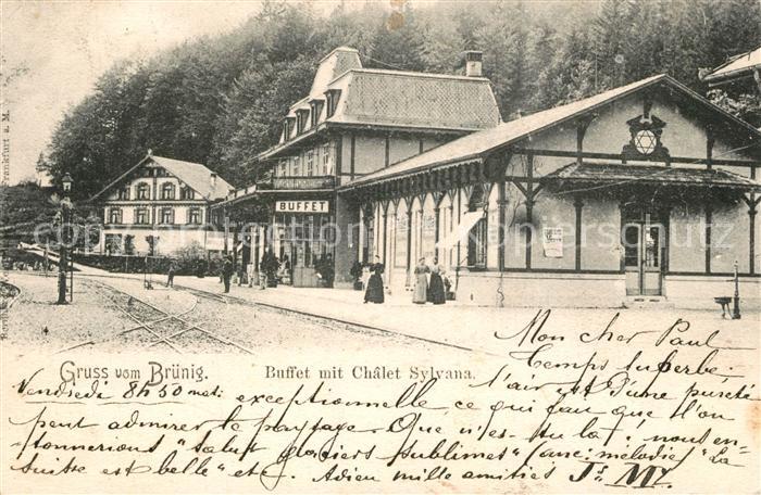 Bruenig BE Buffet mit Chalet Sylvana