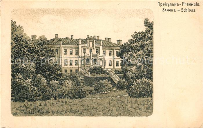 Preekuln Priekule Schloss