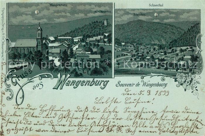 Wangenburg Kirche Schneethal