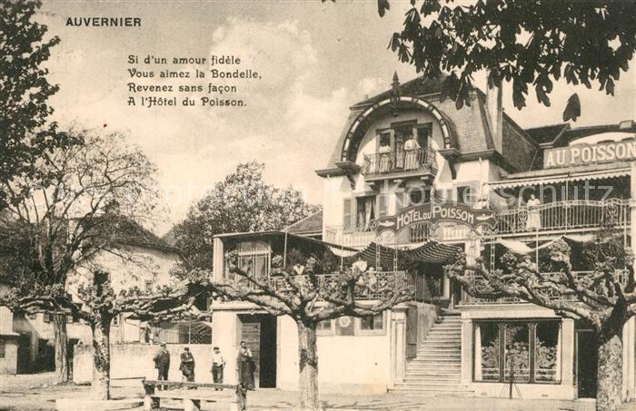 Auvernier Hotel du Poisson