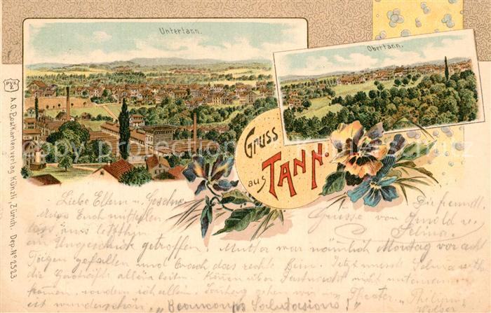 Tann Hinwil Untertann Obertann