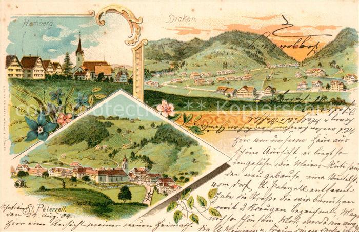 St Peterzell mit Hamberg und Dicken