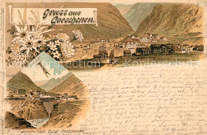 Goeschenen Bahnhof Panorama