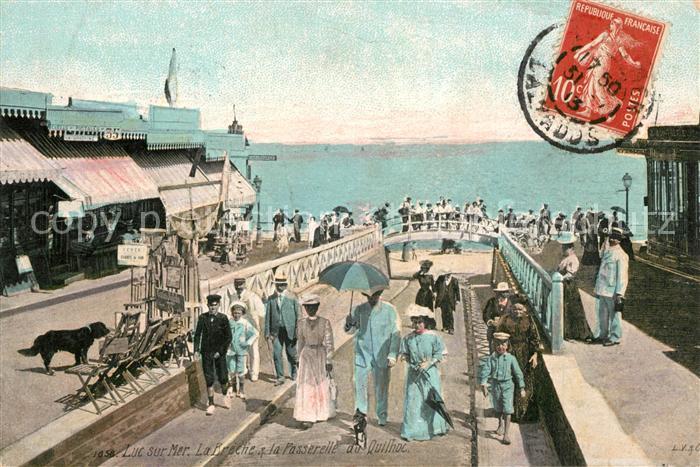 Luc-sur-Mer La Breche et la Passerelle du Quilhoc