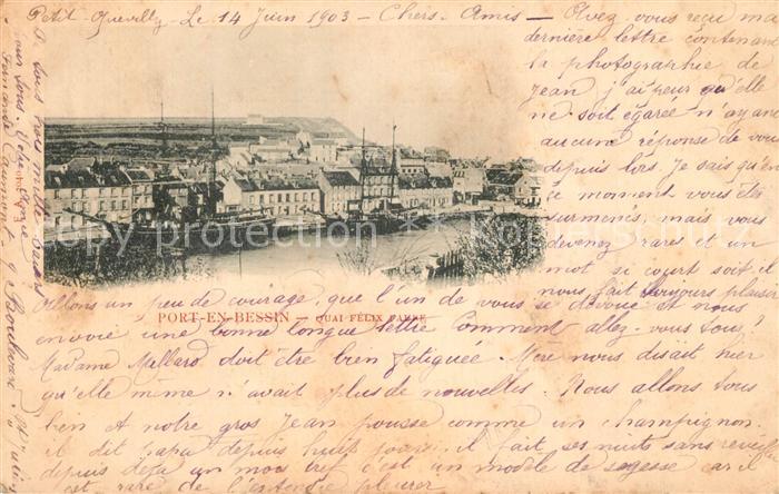 Port-en-Bessin Quai Felix Faure