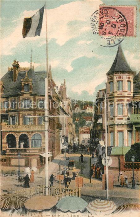 Trouville-sur-Mer La Rue de Paris