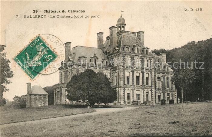 Balleroy Le Chateau Cote du parc