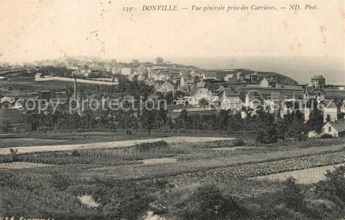 Donville-les-Bains Vue generale prise des Carrieres