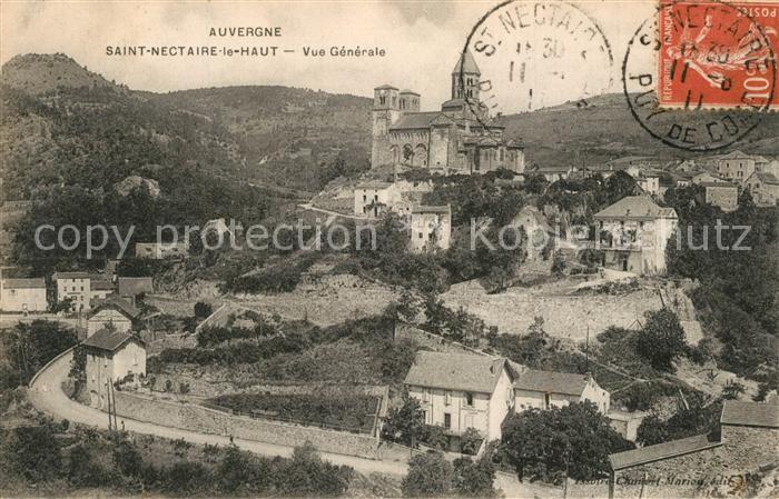 Saint-Nectaire Puy de Dome Vue generale