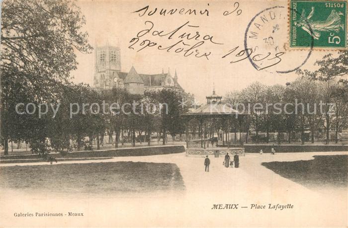 Meaux Seine et Marne Place Lafayette