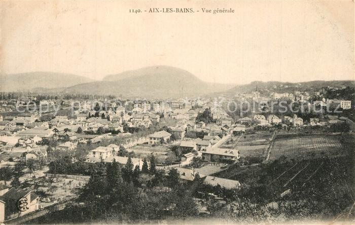 Aix-les-Bains Vue generale