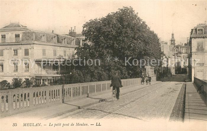 Meulan Le petit pont de Meulan