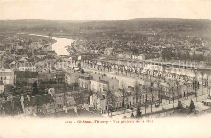 Chateau-Thierry Vue generale de la ville