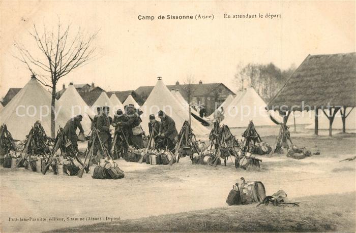 Camp de Sissonne En attendant le depart