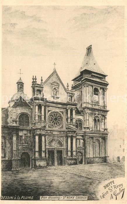 Dieppe 76 Eglise St Remy