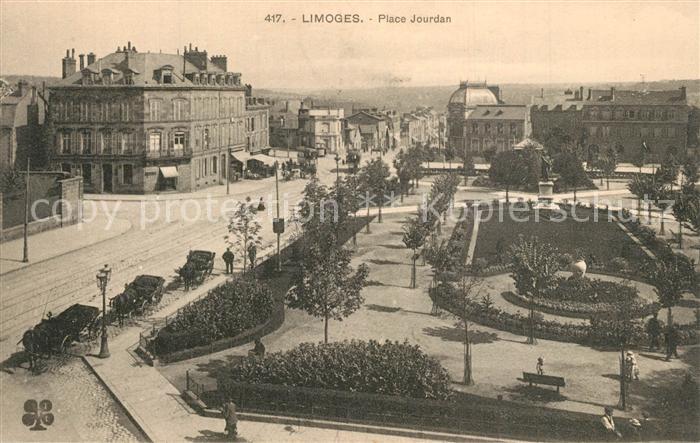 Limoges Haute Vienne Place Jourdan