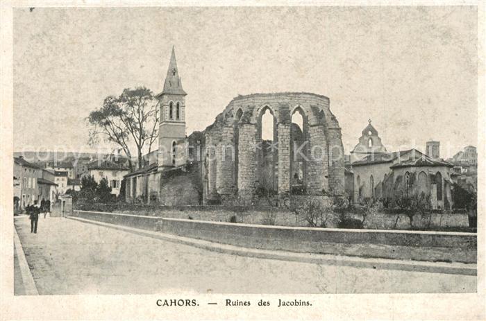 Cahors Ruines des Jacobins
