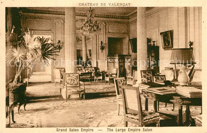 Valencay Chateau Grand Salon Empire