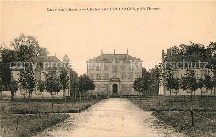 Lury-sur-Arnon Chateau de Coulanges pres Vierzon