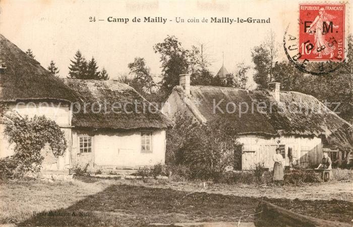 Camp de Mailly Un coin de Mailly le Grand