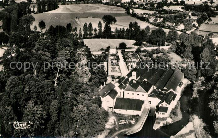 Oisseau Les Usines de Tissage et la Calmont Vue aerienne