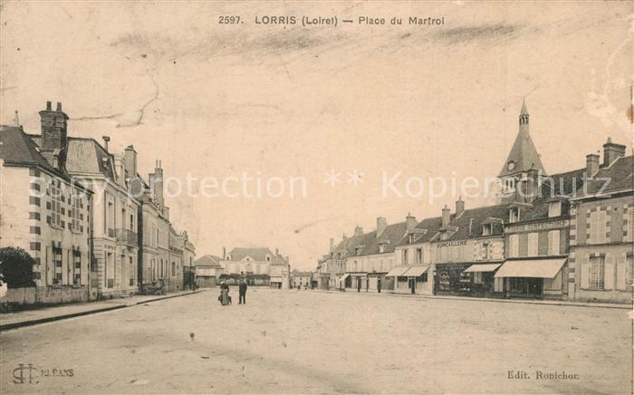 Lorris Place du Martroi