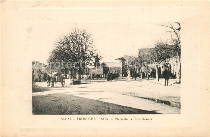 Saint-Paul-Trois-Chateaux Place de la Tour Neuve