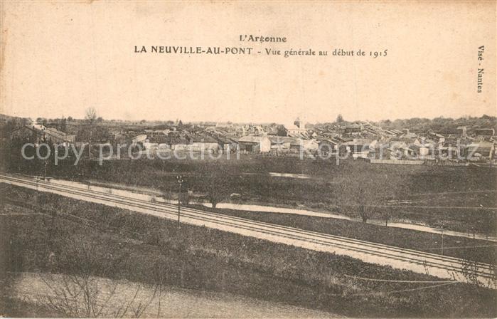 La Neuville-au-Pont Vue generale au debut de 1915