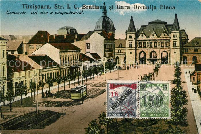 Timisoara Str IC Bratianu si Gara Domnita Elema