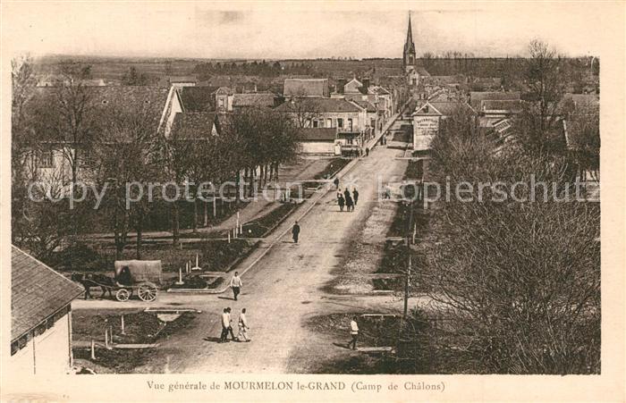 Mourmelon-le-Grand Camp de Chalons Vue generale