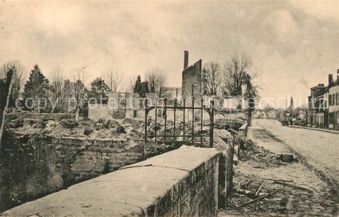 Rethel Ardennes Strassenpartie