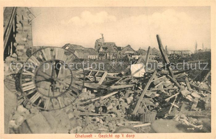 Gheluvelt Gezicht op ‚t dorp