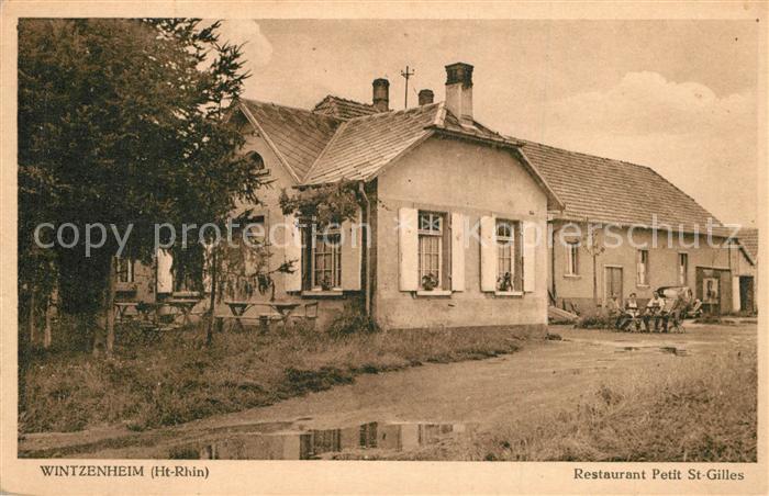 Wintzenheim Winzenheim Elsass Restaurant Petit St Gilles