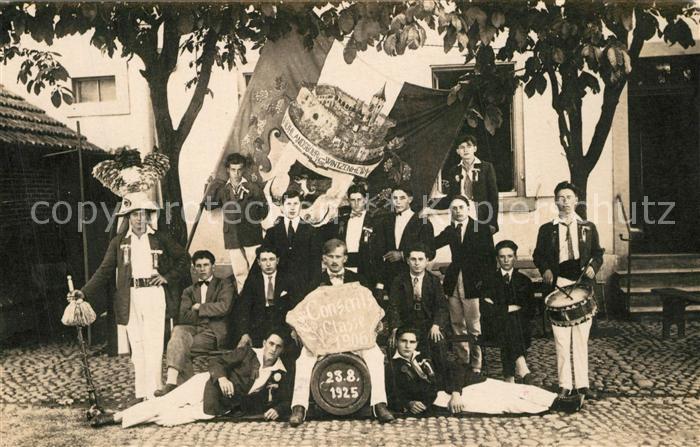 Wintzenheim Winzenheim Elsass Schulklasse 1905 bis 1925