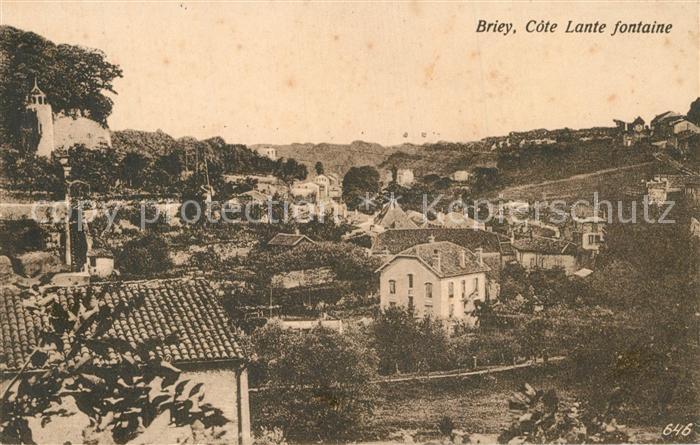 Briey Cote Lante fontaine