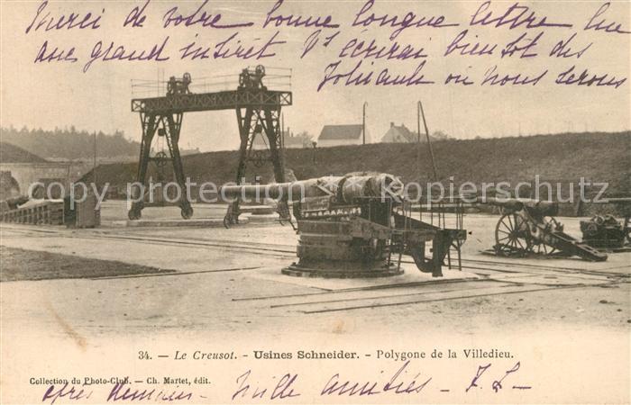Le Creusot Saone-et-Loire Usines Schneider Polygone de la Villedieu