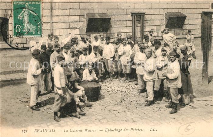 Beauvais 60 La Caserne Watrin Epluchage des Palates