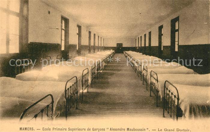 Mamers Sarthe Ecole Primaire Superieure de Garcons Alexandre Mauboussin La Grand