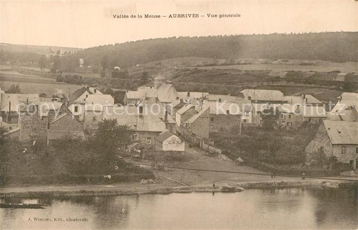 Aubrives Vallee de la Meuse Vue generale
