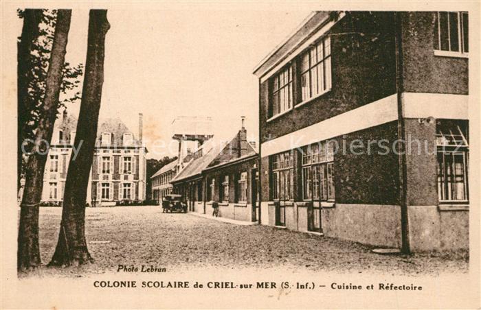 Criel-sur-Mer Colonie Scolaire Cuisine et Refectoire